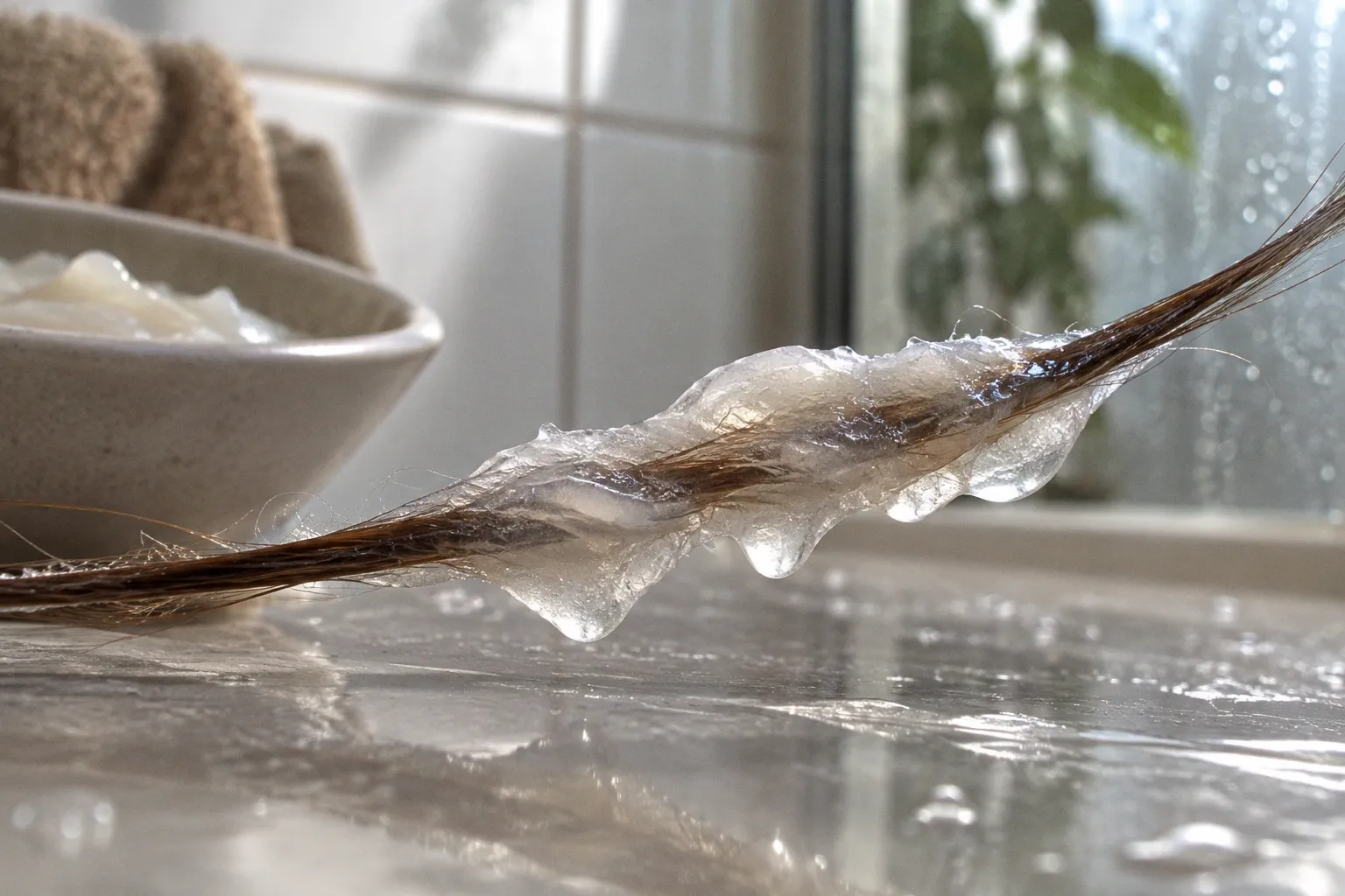 Accumulation de produits : quand vos soins étouffent vos cheveux