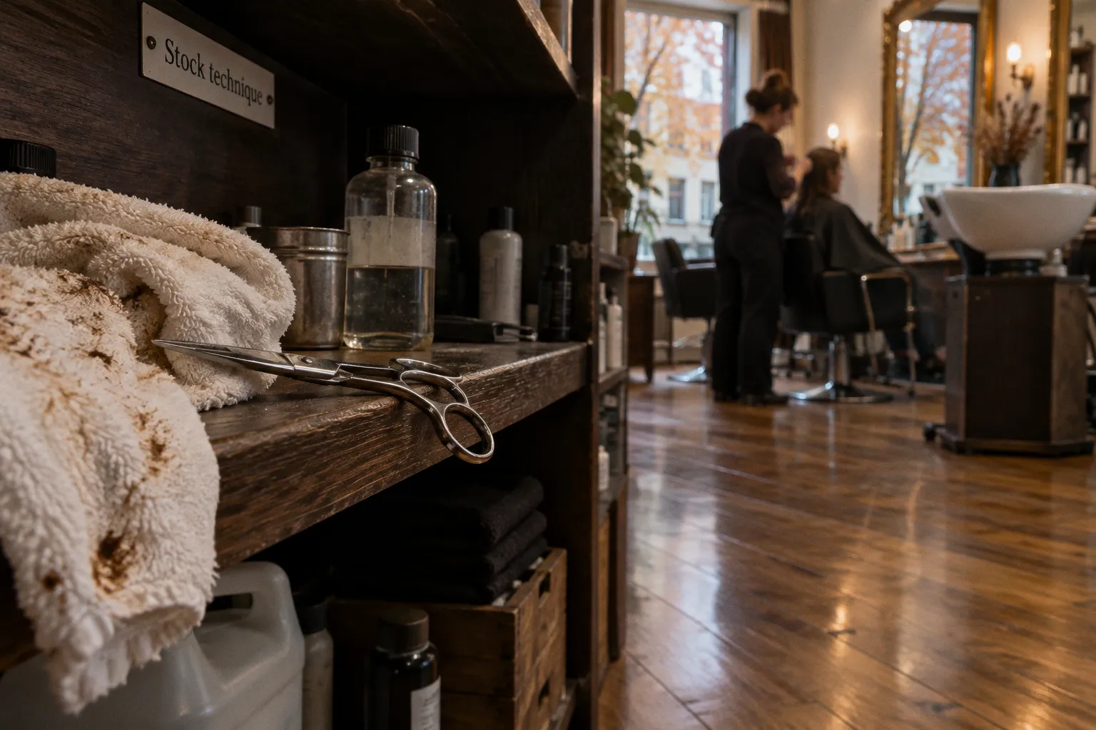 Ciseaux de coiffure : l'incident qui coûte cher au salon