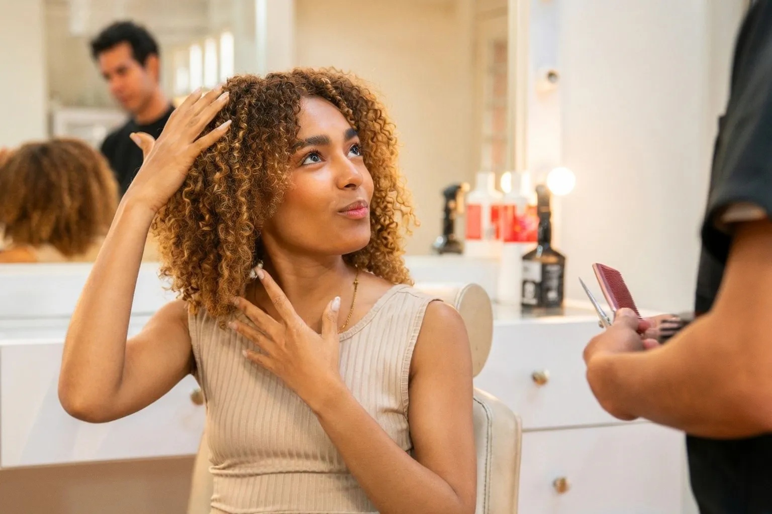 Coupes pour cheveux bouclés : les styles qui simplifient votre routine