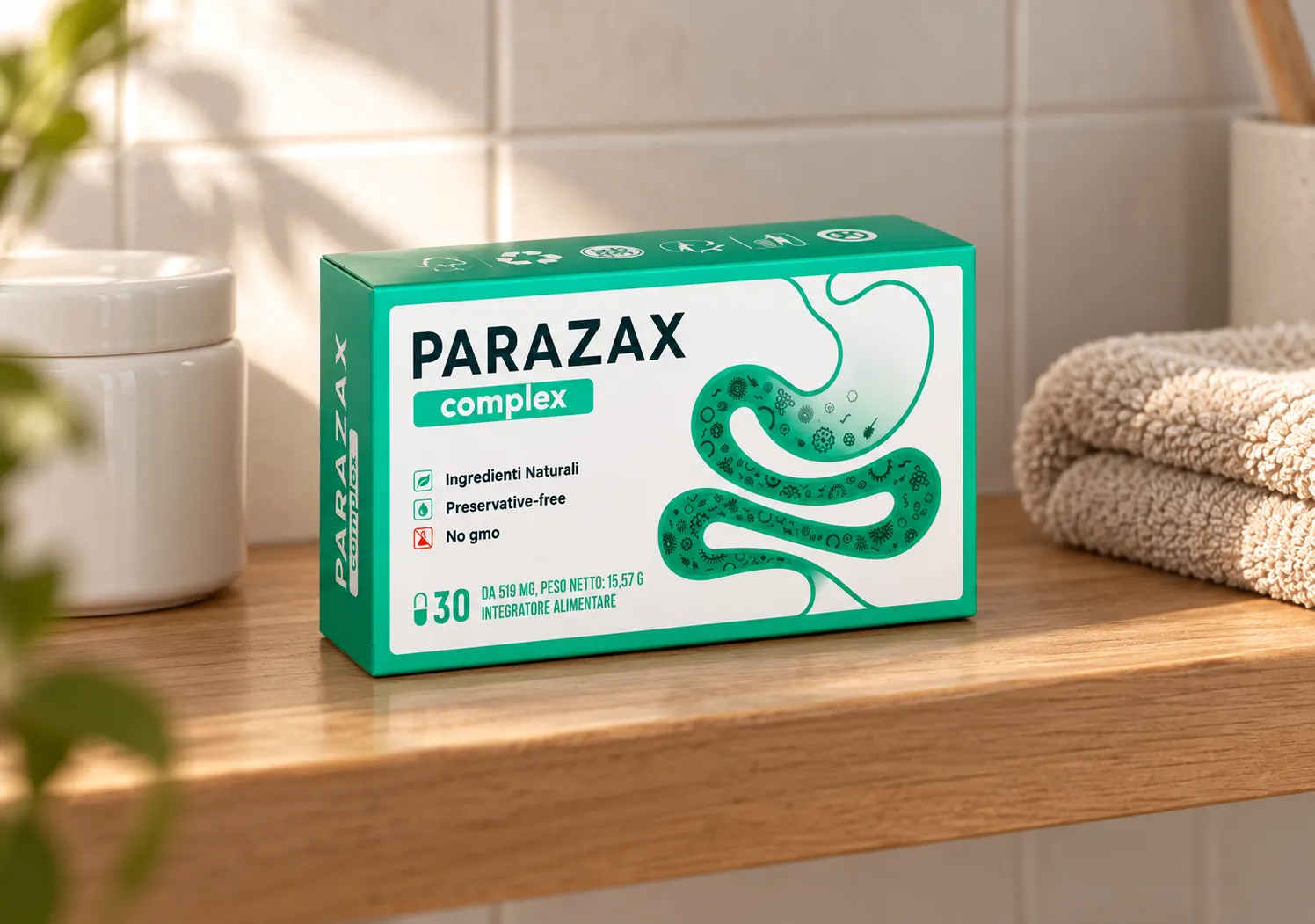 Parazax Complex — le produit au quotidien