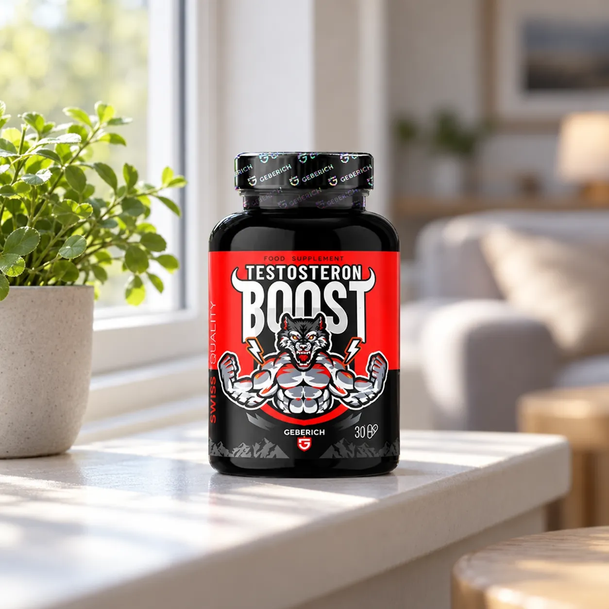 Testosteron Boost — le produit au quotidien