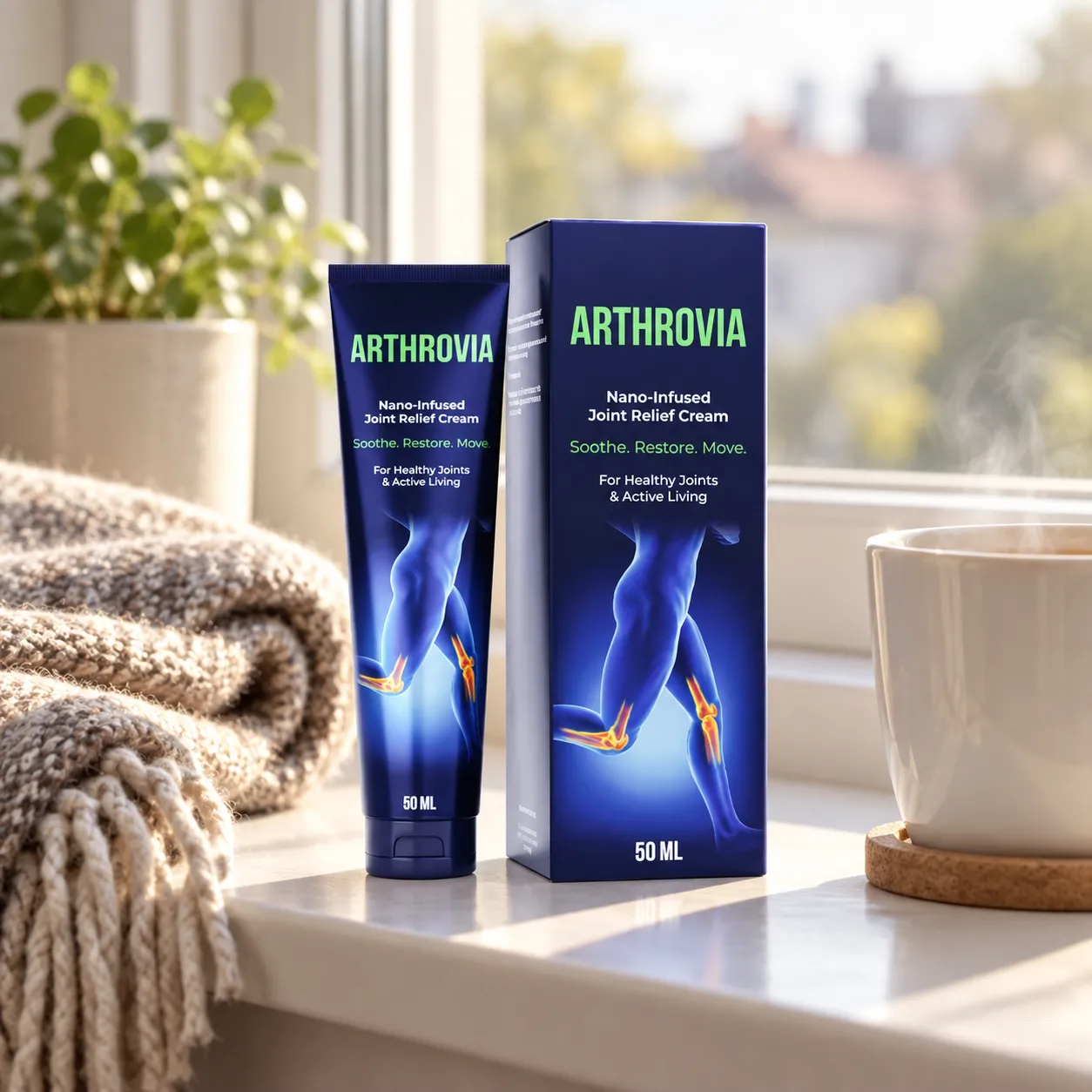 Arthrovia — le produit au quotidien
