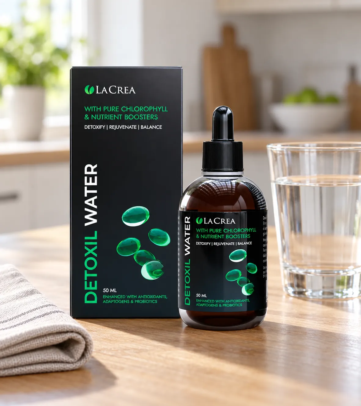 Detoxil Water gastro — le produit au quotidien
