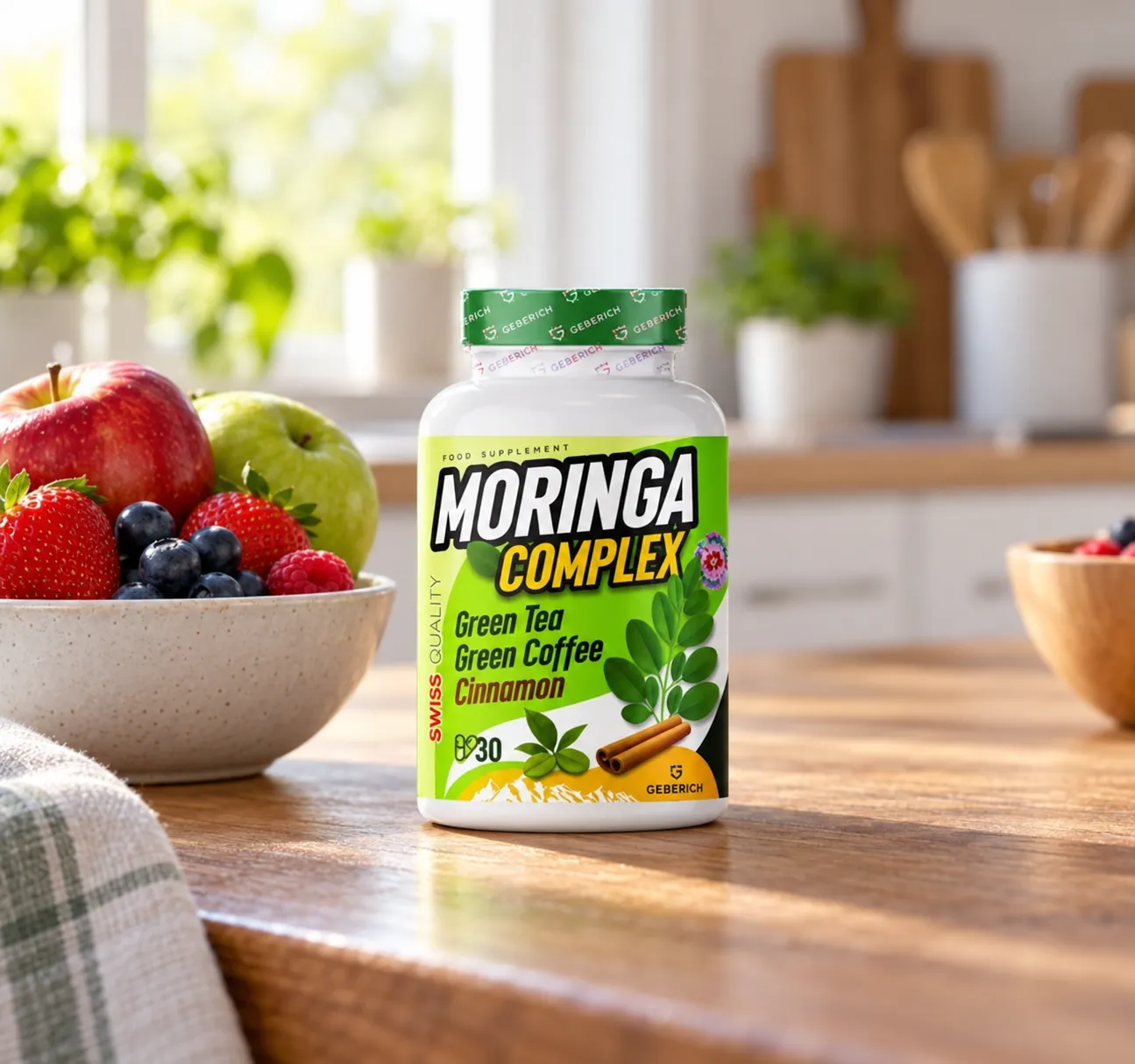 Moringa Complex — le produit au quotidien