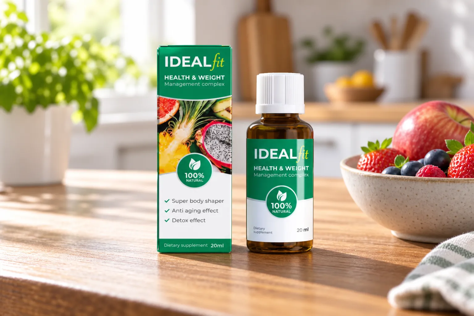 IdealFit — le produit au quotidien