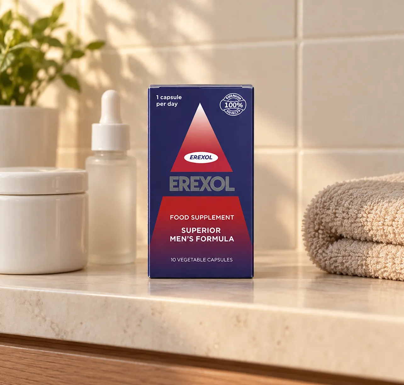 Erexol — le produit au quotidien