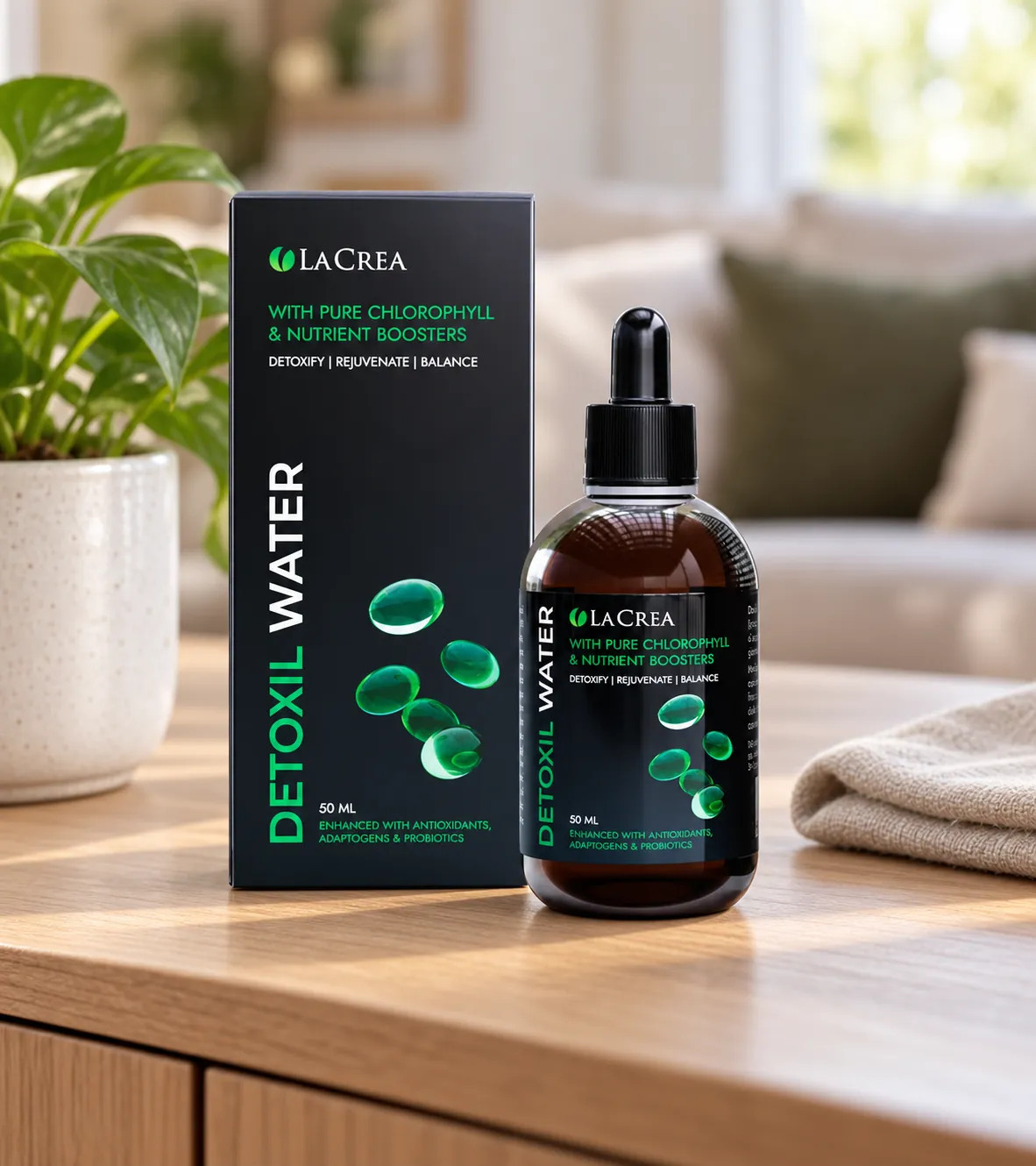 Detoxil water — le produit au quotidien
