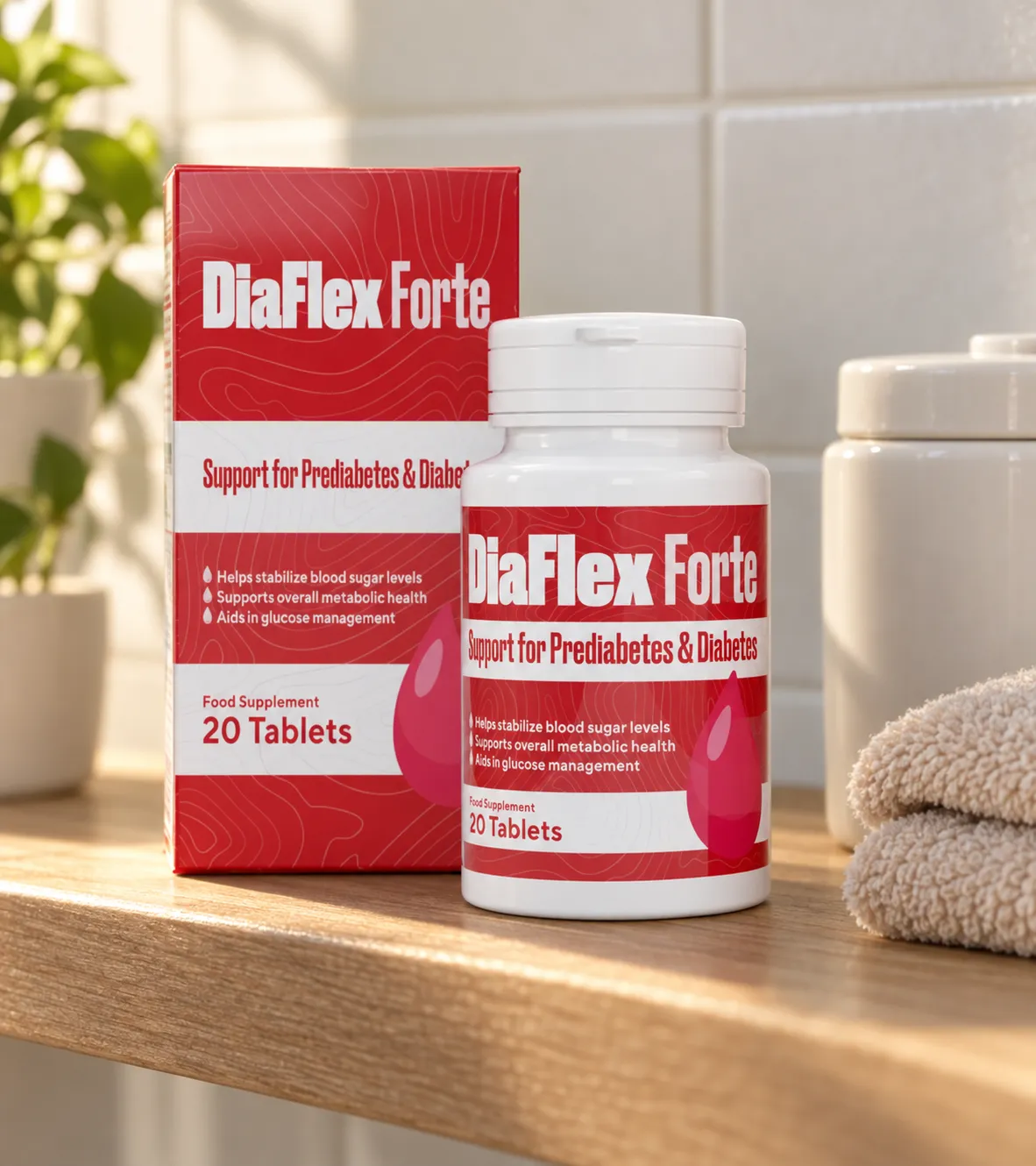 DiaFlex Forte — le produit au quotidien